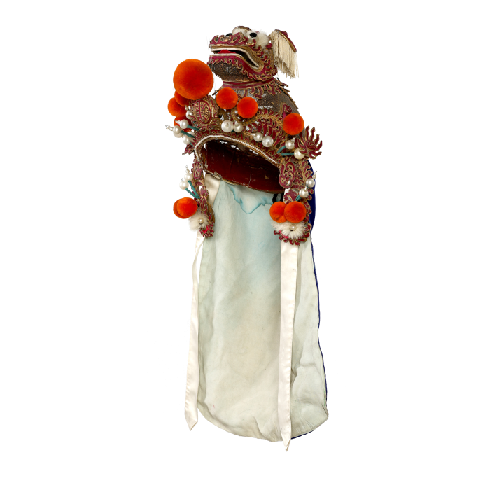   狮子盔 配 后兜