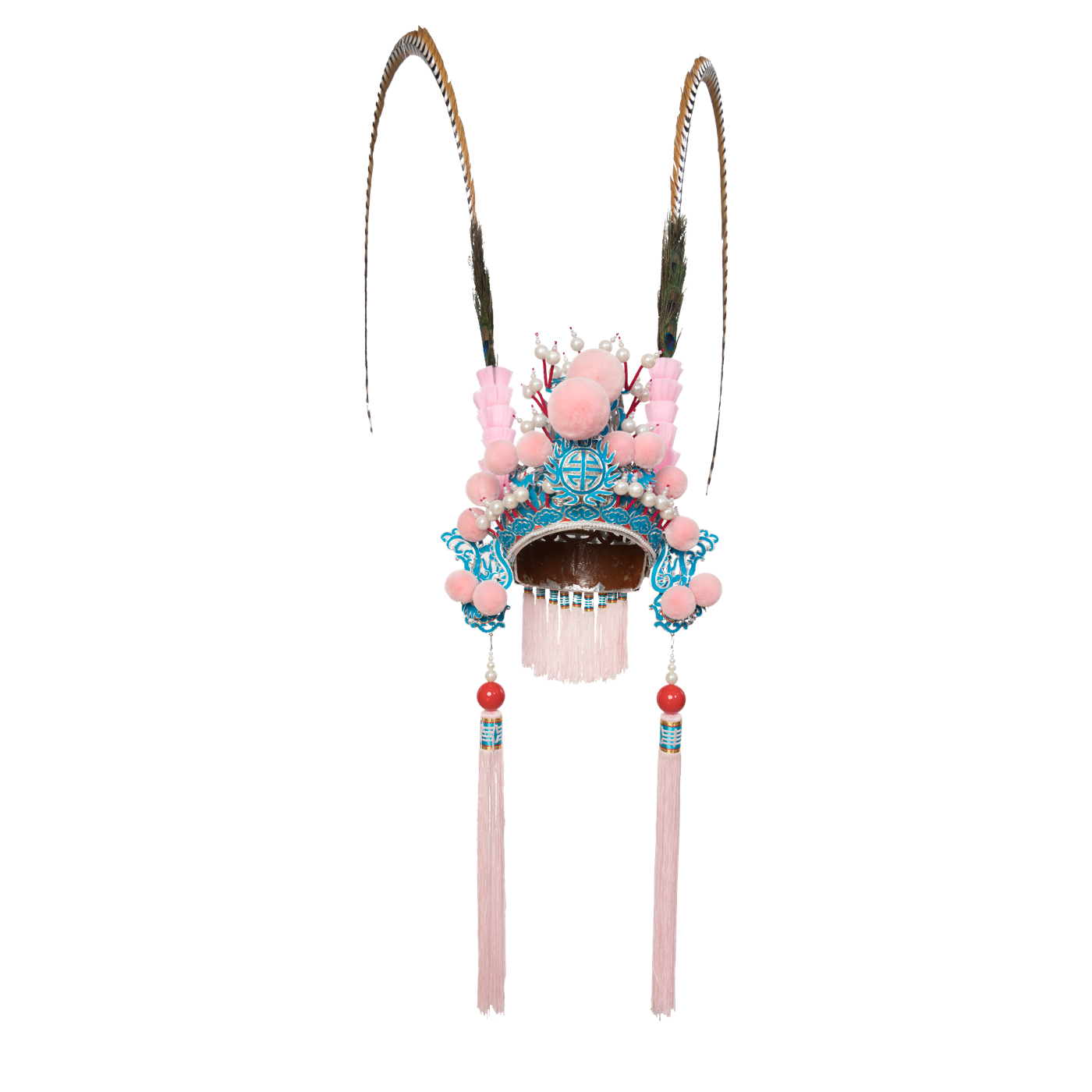   紫金冠 配 翎子