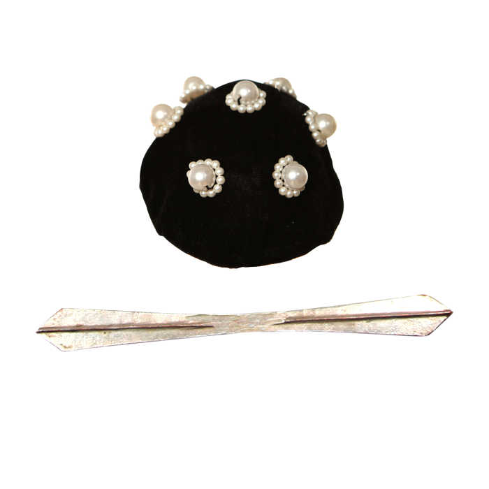   老旦冠 配 发簪