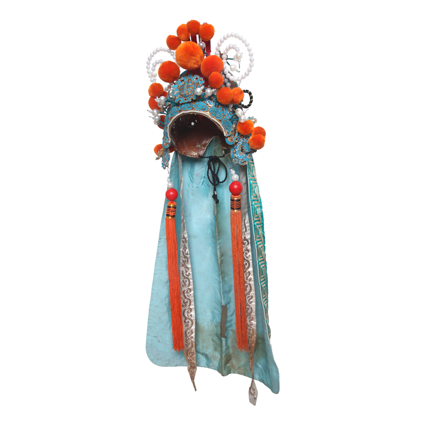   绿夫子巾 配 后兜