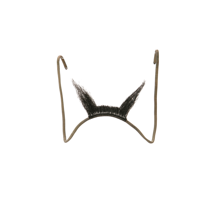   黑八字吊搭髯口