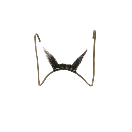   黑八字吊搭髯口