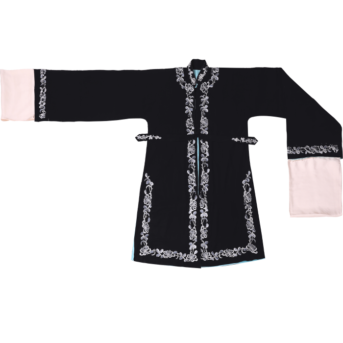   青圈花边女褶子