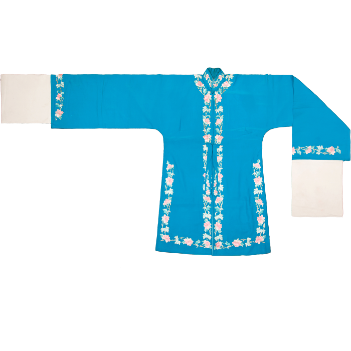   皎月圈花边女褶子