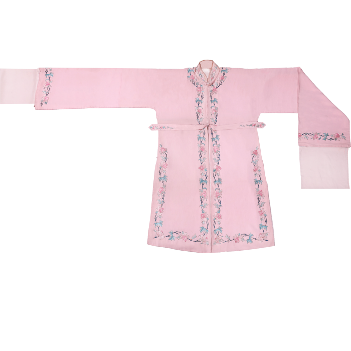   粉圈花边女褶子3