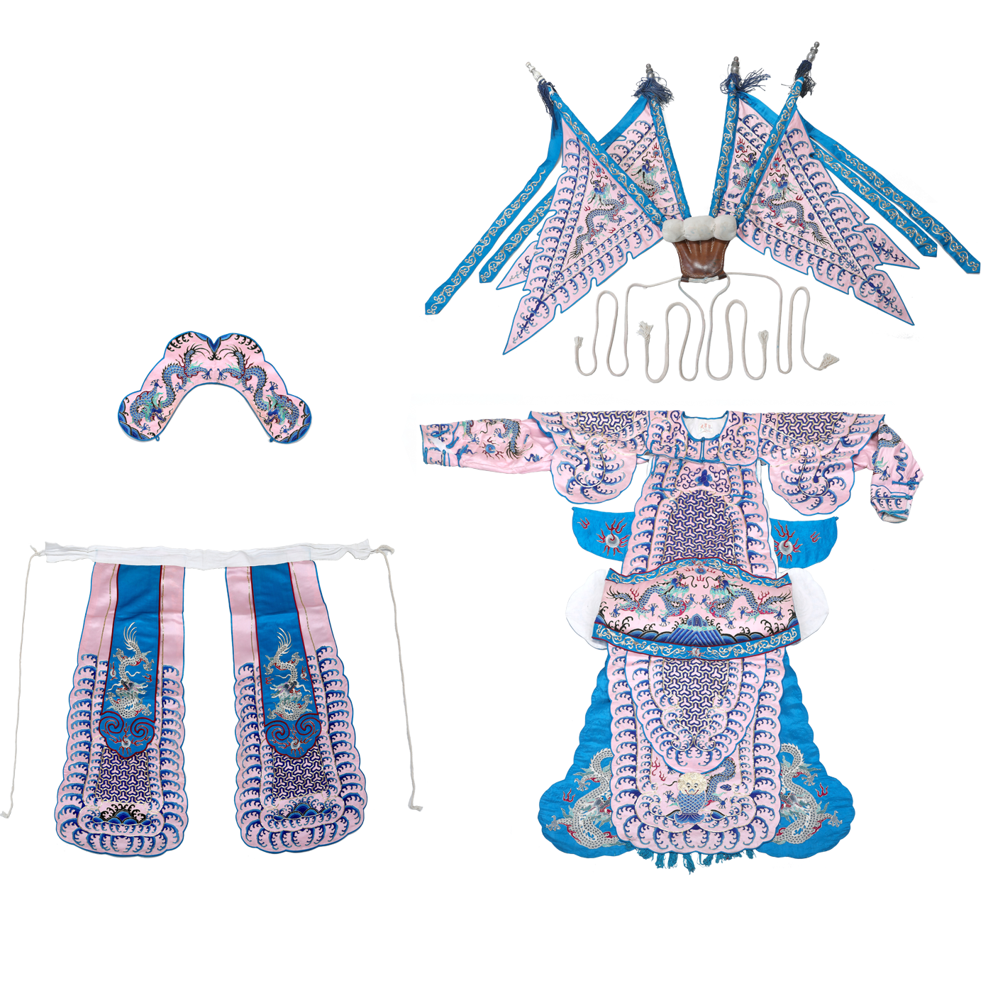   粉靠 含下甲 苫肩 靠旗