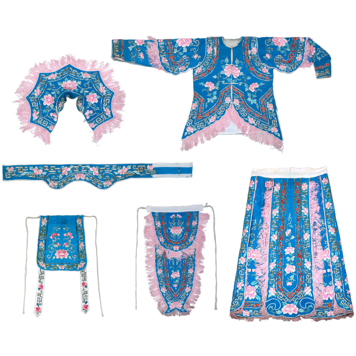   皎月女改良靠 含下甲 后片 苫肩 腰箍 后兜