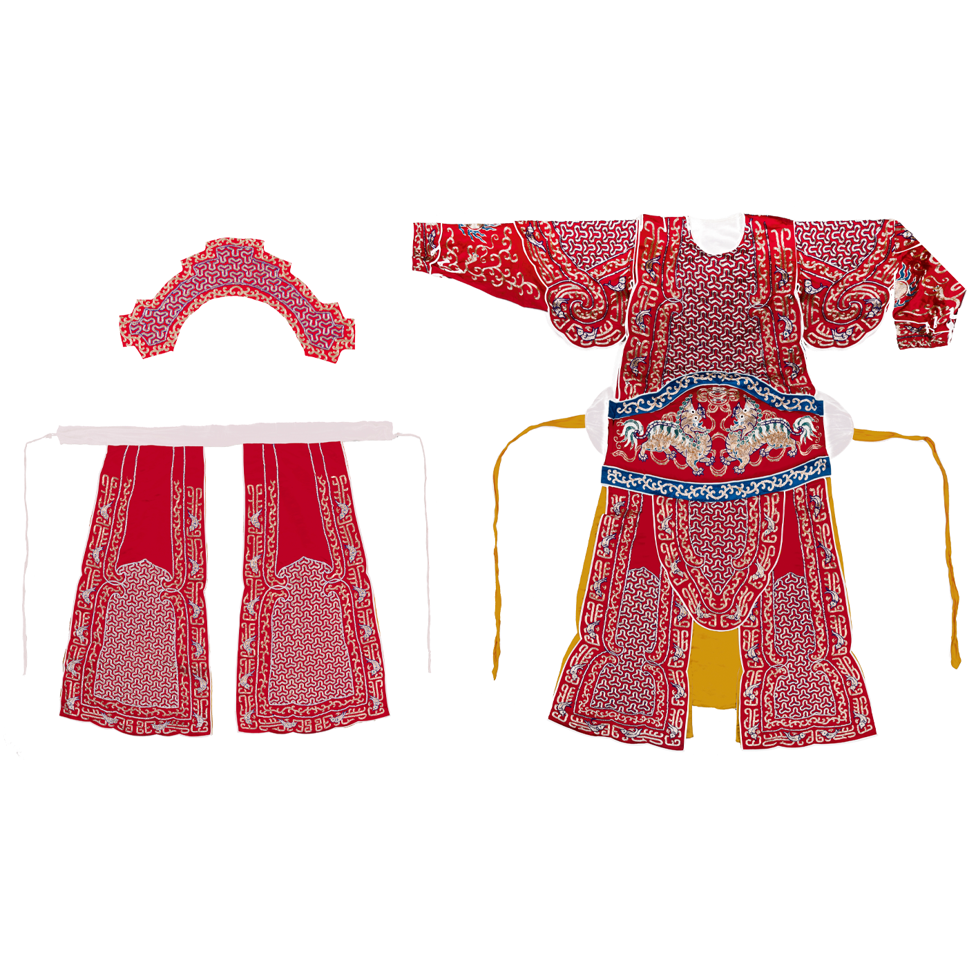   红大铠服  含下甲 苫肩