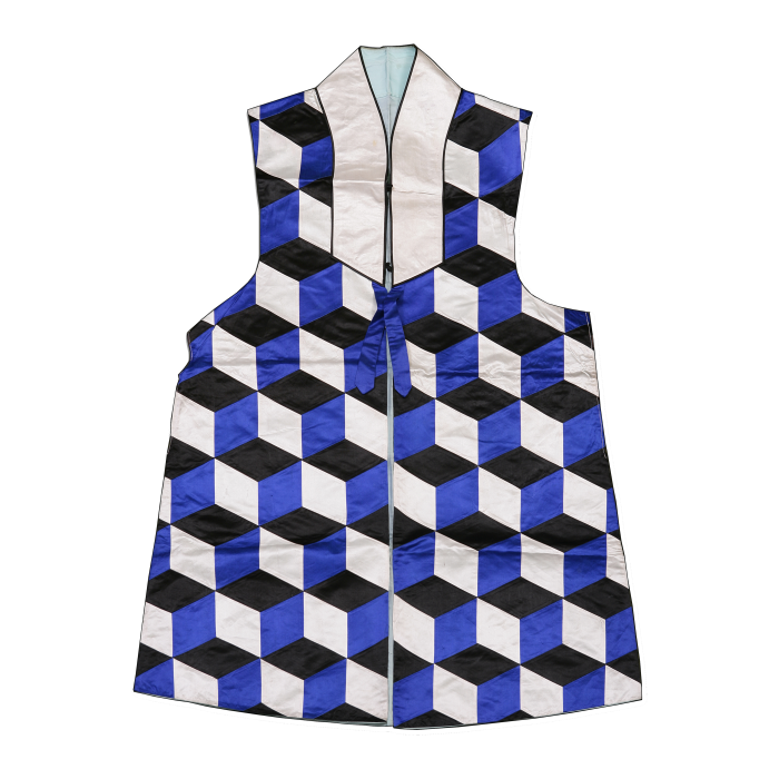   蓝黑 道背心