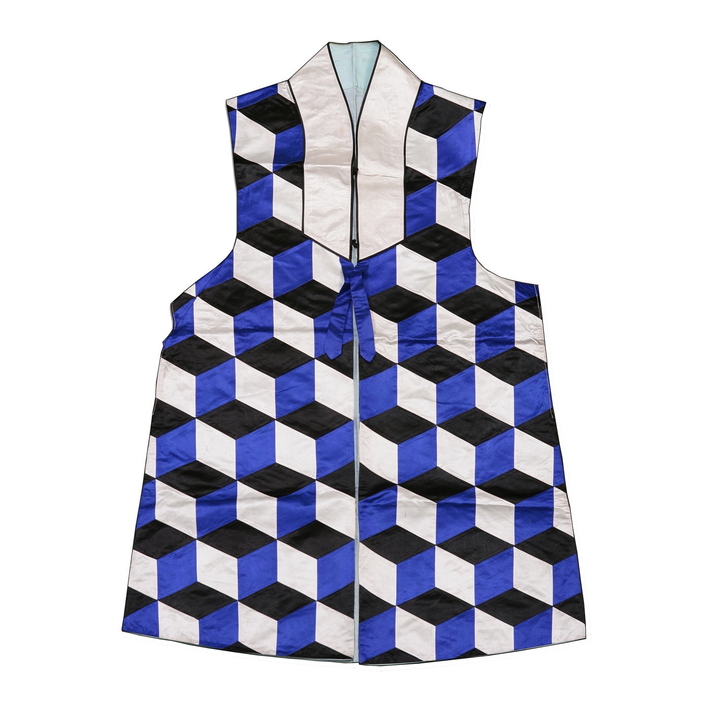   蓝黑 道背心